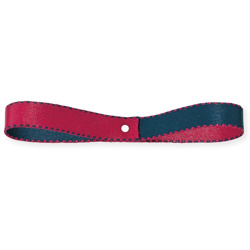 東京リボン リボン デューク・S 22700 9×30 #7 ワイン/ネイビー 1個(ご注文単位1個)【直送品】