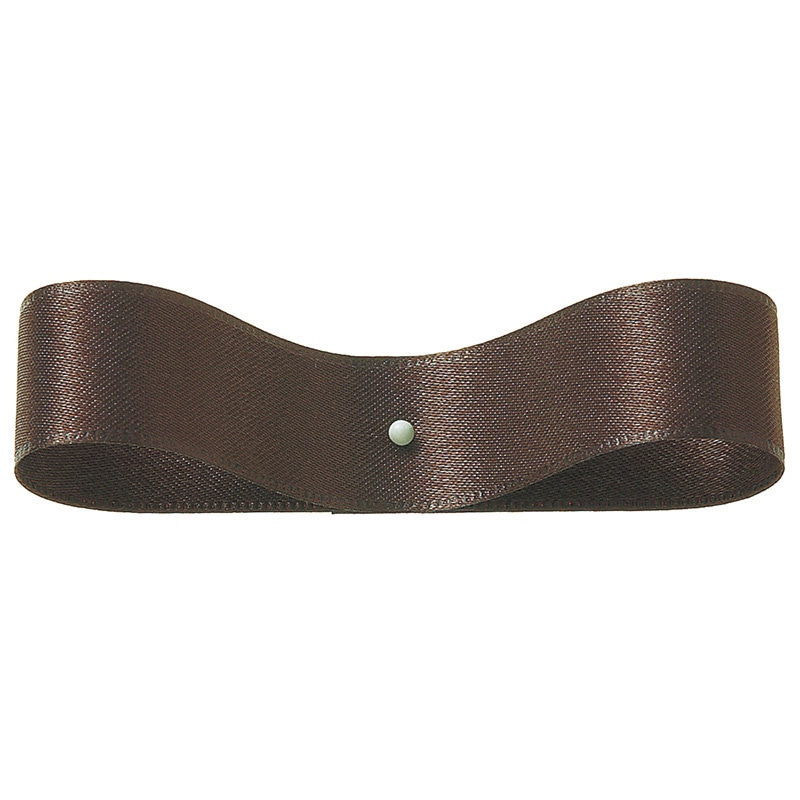 >東京リボン リボン DSサテン 29200 18×30 #6 チョコレート 1巻(ご注文単位1巻)【直送品】