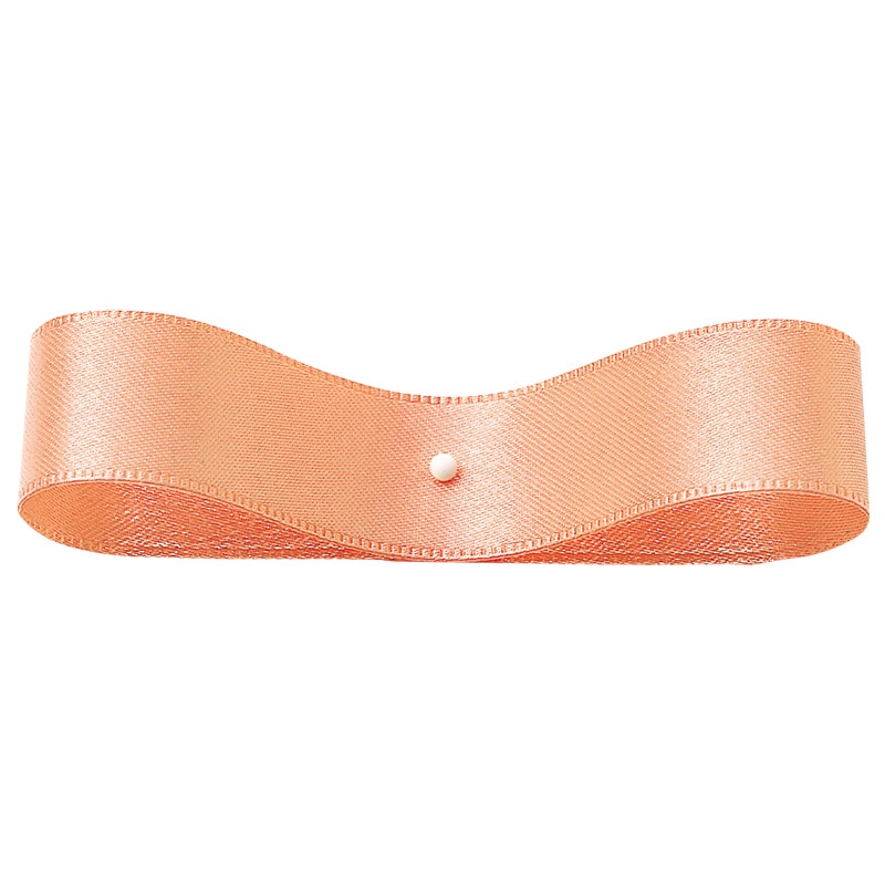 >東京リボン リボン　DSサテン　29200 18×30 #9　ピーチ 1巻（ご注文単位1巻）【直送品】