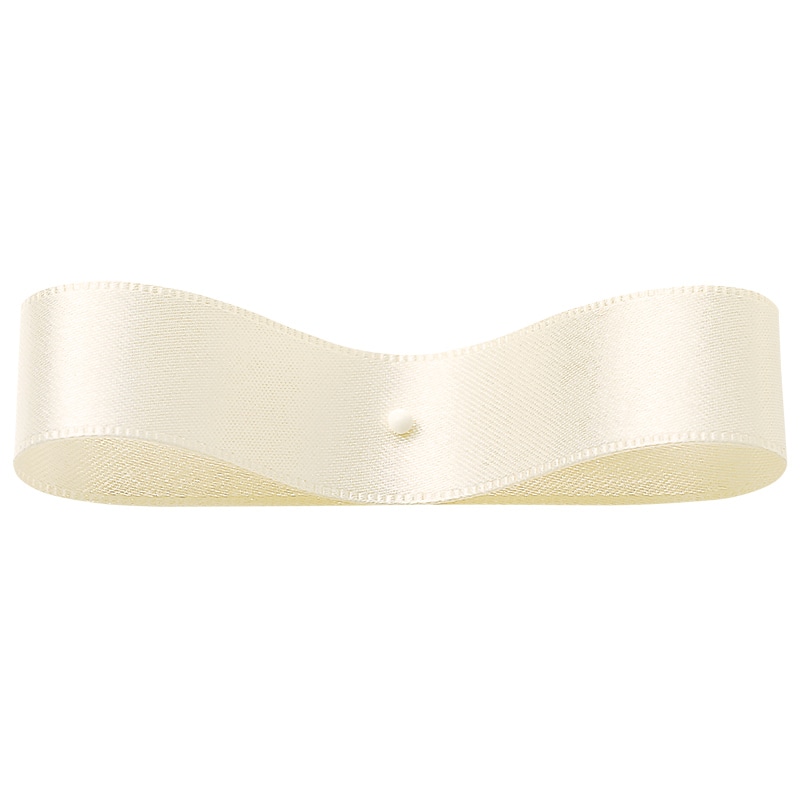 東京リボン リボン DSサテン 29200 18×30 #15 アイボリー 1巻(ご注文単位1巻)【直送品】