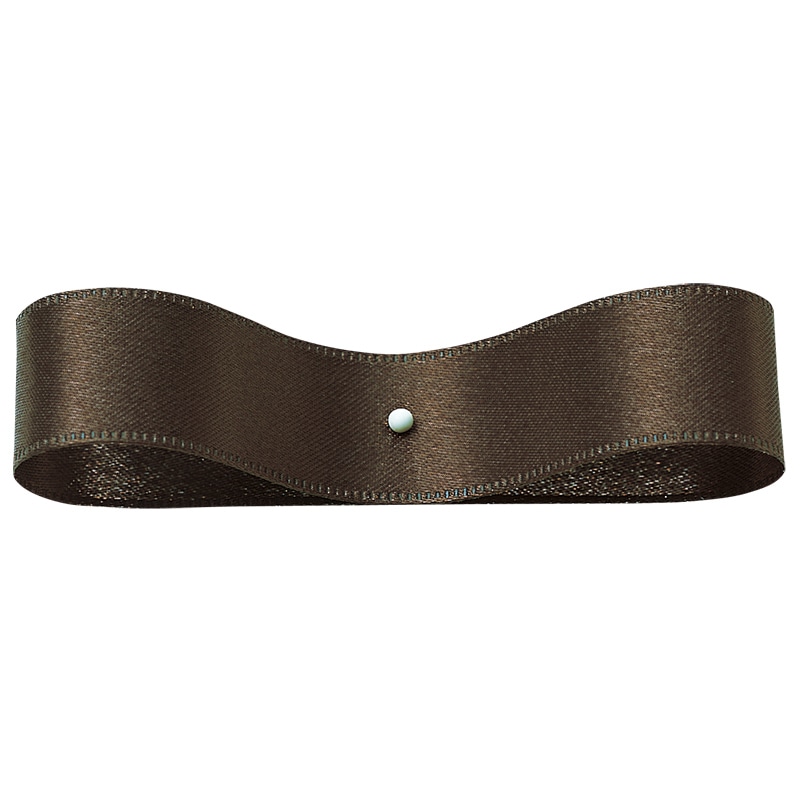 東京リボン リボン DSサテン 29200 18×30 #21 ダークブラウン 1巻(ご注文単位1巻)【直送品】