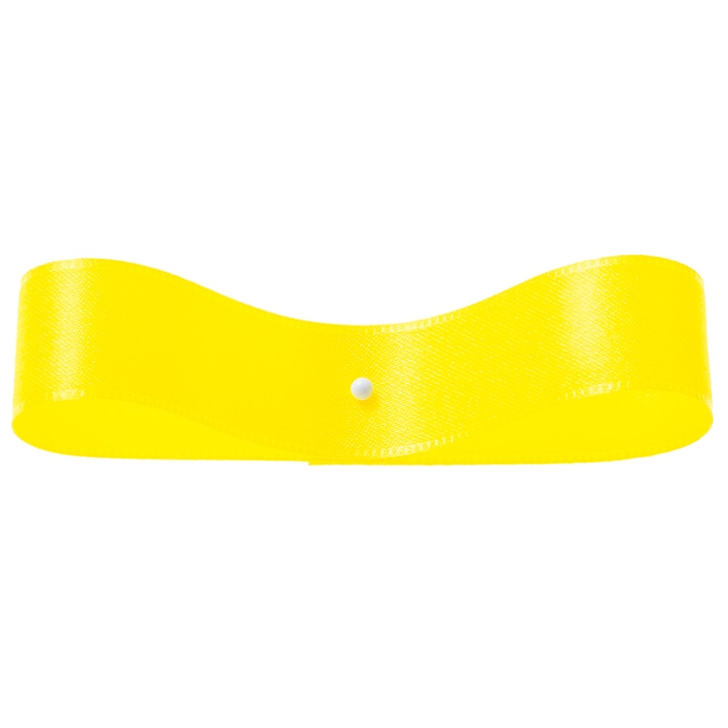 東京リボン リボン DSサテン 29200 18×30 #23 イエロー 1巻(ご注文単位1巻)【直送品】