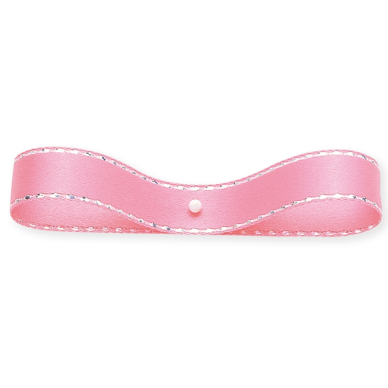 東京リボン リボン　グリッターWサテン　33112 12×20 #60　ピンク 1巻（ご注文単位1巻）【直送品】