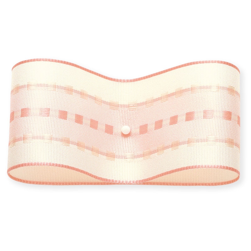 東京リボン ワイヤー入リボン　SUステッチライン　37123 38×15 #1 1巻（ご注文単位1巻）【直送品】