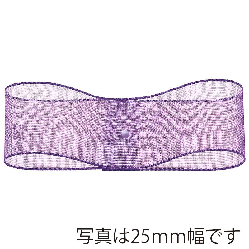 東京リボン リボン エッジドオーガンジー 31600 12×30 #44 1巻(ご注文単位1巻)【直送品】