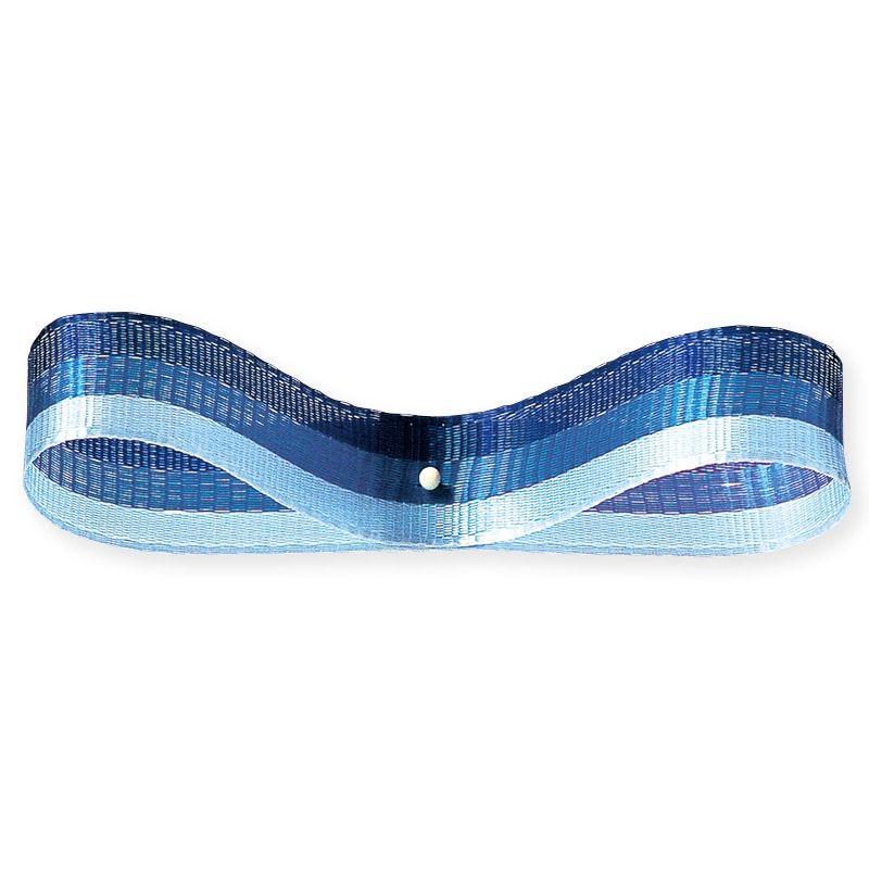 東京リボン リボン　トリコロール　35000 15×30 #5　ブルー 1巻（ご注文単位1巻）【直送品】