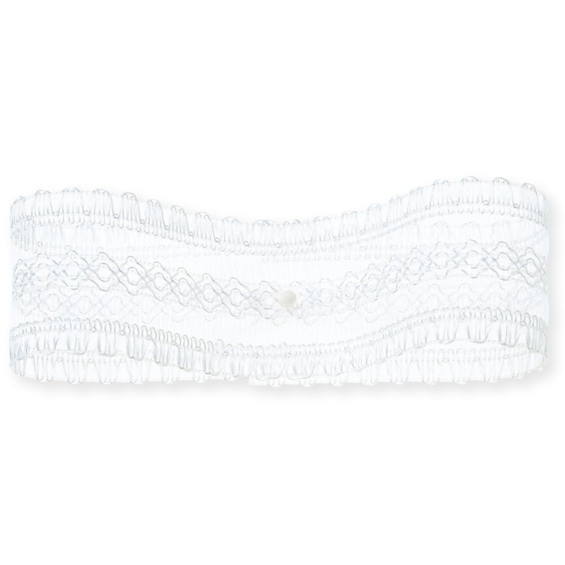 東京リボン リボン　デイジーレース　36700 25×30 #1　ホワイト 1巻（ご注文単位1巻）【直送品】