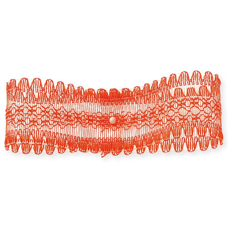 東京リボン リボン　デイジーレース　36700 25×30 #47　レッド 1巻（ご注文単位1巻）【直送品】