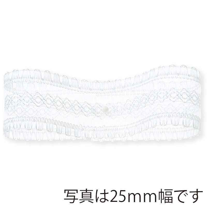 東京リボン リボン　デイジーレース　36800 15×30 #1　ホワイト 1巻（ご注文単位1巻）【直送品】