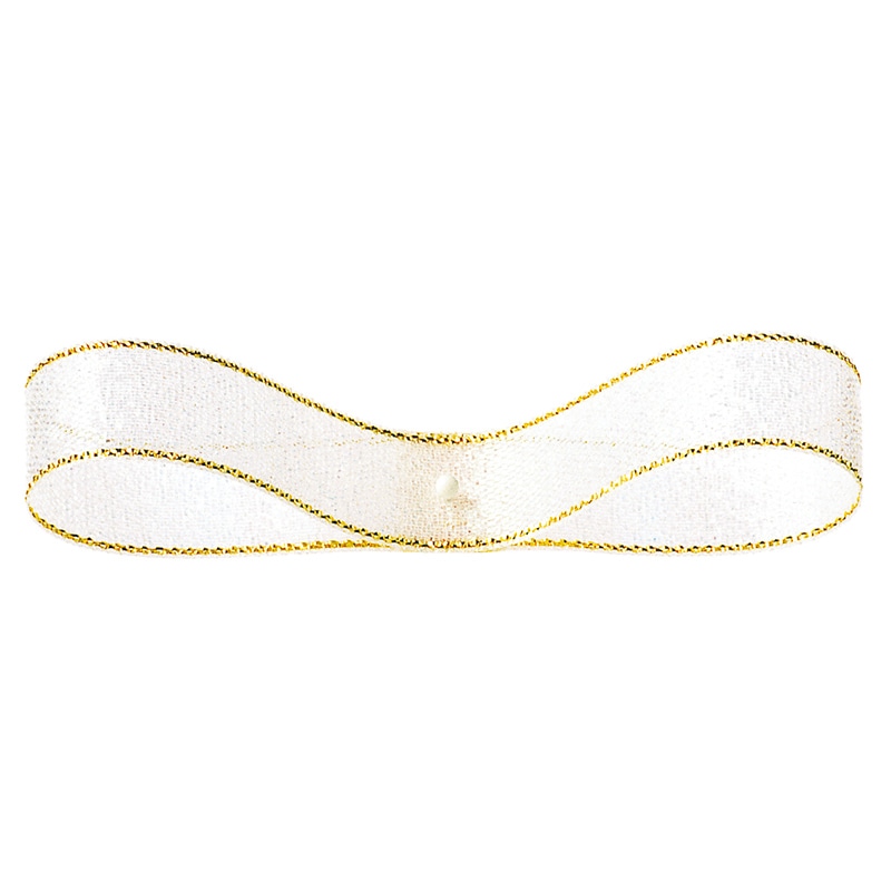 東京リボン リボン　グランドメタル・オパール　40210 12×25 #1　ホワイト 1巻（ご注文単位1巻）【直送品】