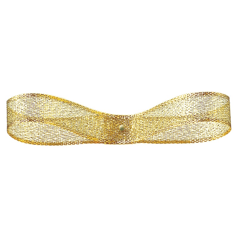 東京リボン リボン　トップメタル　40350 12×30 #1　ゴールド 1巻（ご注文単位1巻）【直送品】