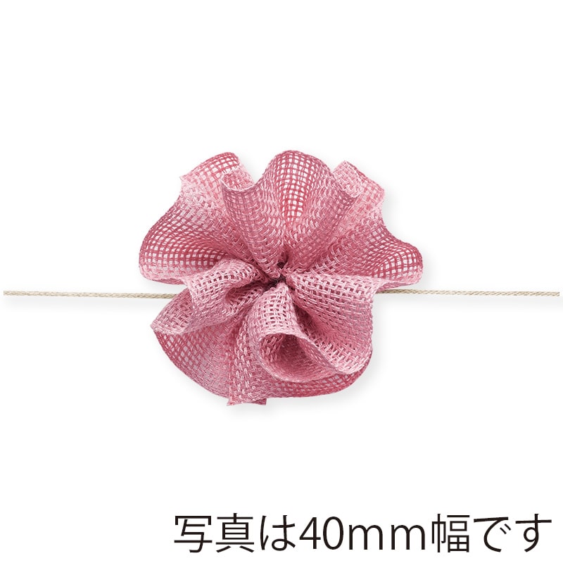 東京リボン リボン　リネン・ワンタッチフラワー　47427 20×5 #13 1巻（ご注文単位1巻）【直送品】