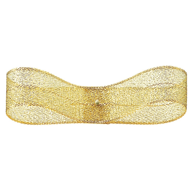 東京リボン リボン　トップメタル　40360 18×30 #1　ゴールド 1巻（ご注文単位1巻）【直送品】