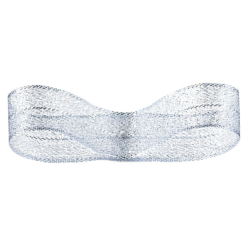 東京リボン リボン　トップメタル　40360 18×30 #2　シルバー 1巻（ご注文単位1巻）【直送品】