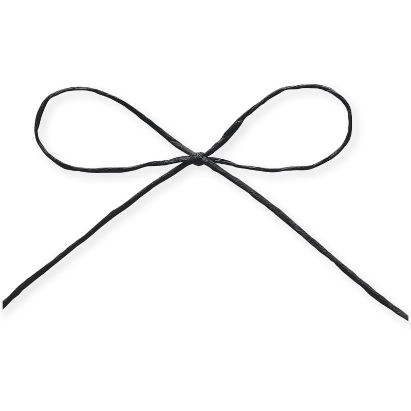 東京リボン コード　パピエール　46711 1×130 #17　チャコールブラック 1巻（ご注文単位1巻）【直送品】