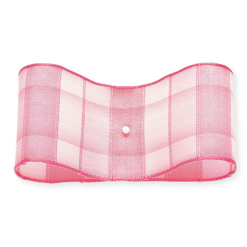 東京リボン ワイヤー入リボン　ノベルチェック　46007 38×15 #2 1巻（ご注文単位1巻）【直送品】