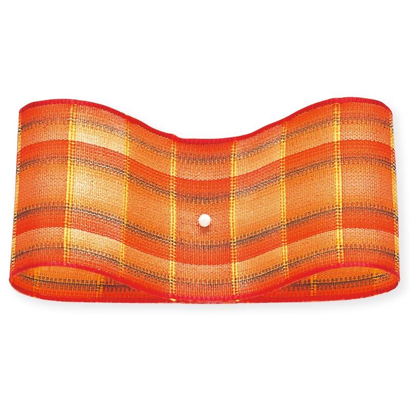 東京リボン ワイヤー入リボン　ノベルチェック　46007 38×15 #4 1巻（ご注文単位1巻）【直送品】