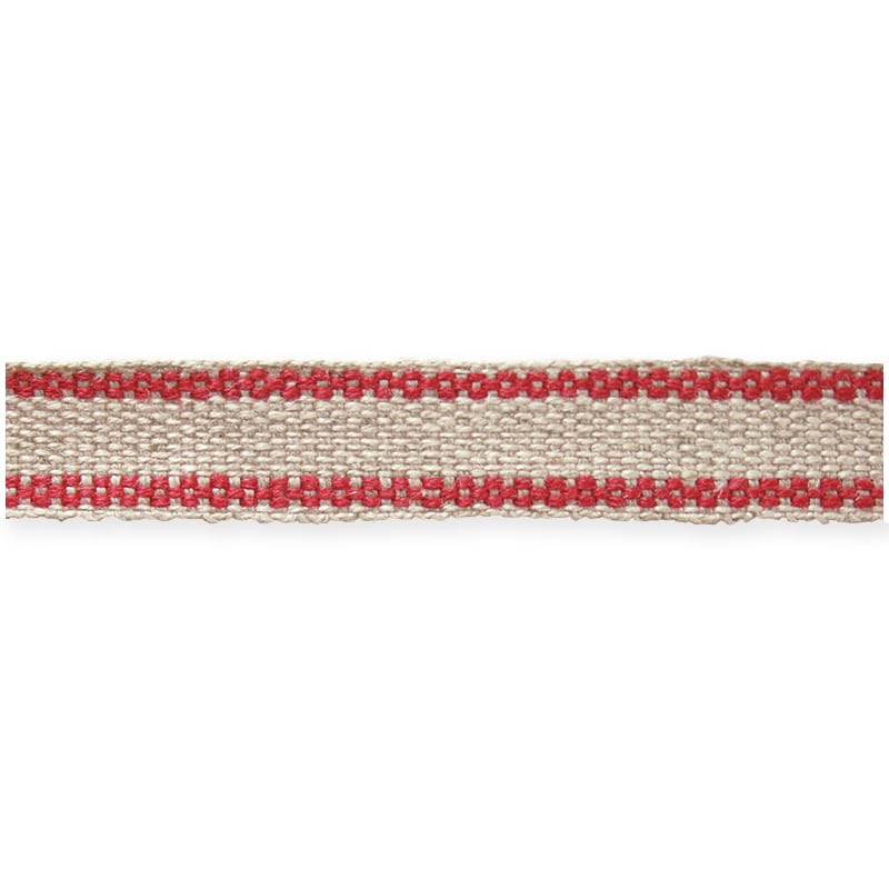 東京リボン リボン　リネン・ベーシックストライプ　47436 10×5 #2 1巻（ご注文単位1巻）【直送品】