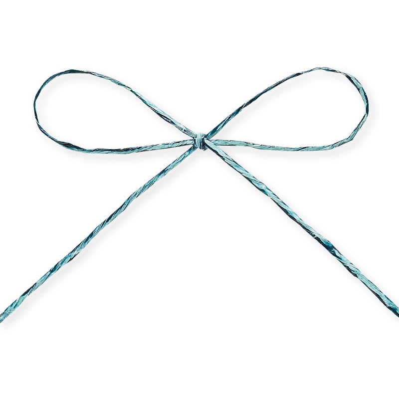 東京リボン コード　パピエール・シック　46712 1×75 #107　ターコイズ 1巻（ご注文単位1巻）【直送品】