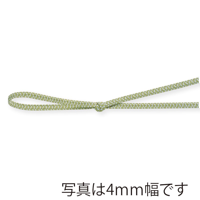 東京リボン ゴムリボン GR・和染めゴム 40984 6×35 #4 まっちゃ 1巻(ご注文単位1巻)【直送品】