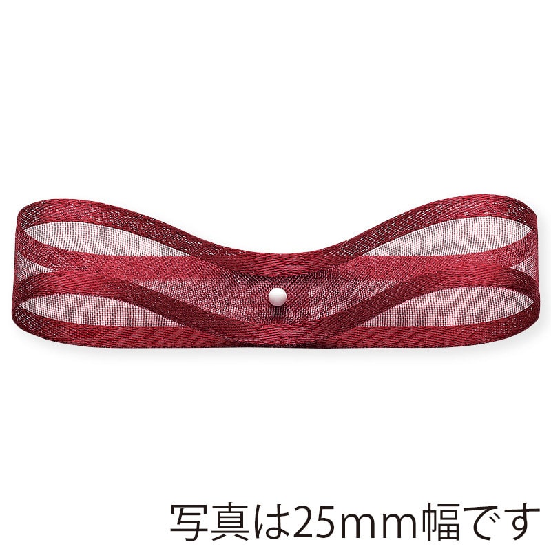 東京リボン リボン ボールドエッジ 48834 25×25 #43 1巻(ご注文単位1巻)【直送品】