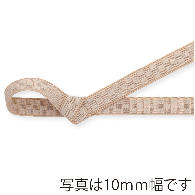 東京リボン ゴムリボン　いちまつゴム　40971 7×19 #33　ベージュ 1巻（ご注文単位1巻）【直送品】