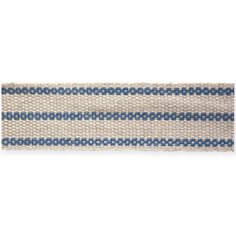 東京リボン リボン　リネン・ベーシックストライプ　47437 18×5 #5 1巻（ご注文単位1巻）【直送品】