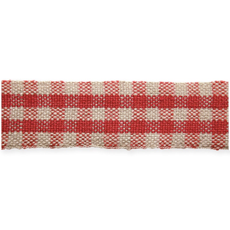 東京リボン リボン　リネンチェック　47448 15×5 #2 1巻（ご注文単位1巻）【直送品】