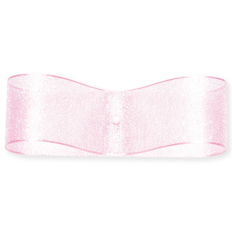 東京リボン リボン　ファインクリスタル　41500 25×30 #60　ペールピンク 1巻（ご注文単位1巻）【直送品】