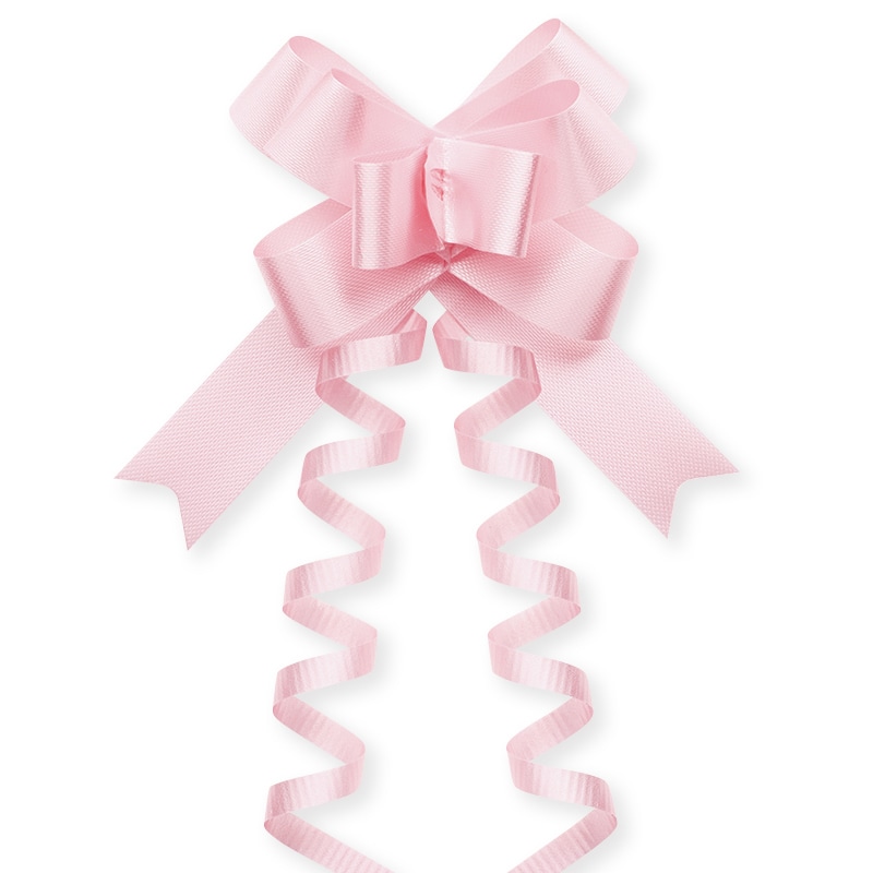 東京リボン ワンタッチリボン　リボンボウ　42700 15×34／50 #2　ピンク 1箱（ご注文単位1箱）【直送品】