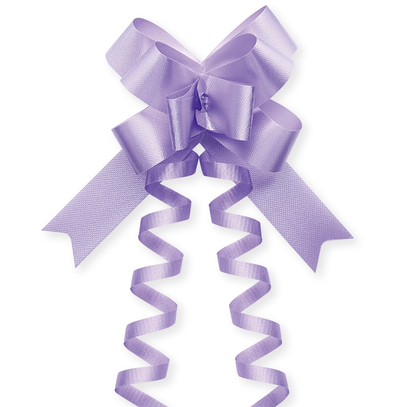 東京リボン ワンタッチリボン　リボンボウ　42700 15×34／50 #8　ラベンダー 1巻（ご注文単位1巻）【直送品】