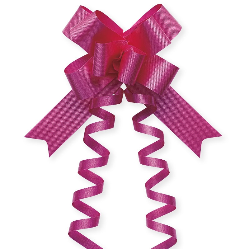 東京リボン ワンタッチリボン　リボンボウ　42700 15×34／50 #72　ダボネットローズ 1箱（ご注文単位1箱）【直送品】