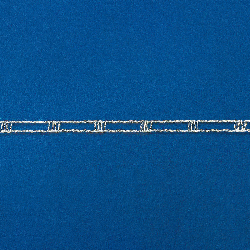 東京リボン ワイヤー入リボン　ネットワイヤーナロウ　43790 5×20 #2　シルバー 1巻（ご注文単位1巻）【直送品】