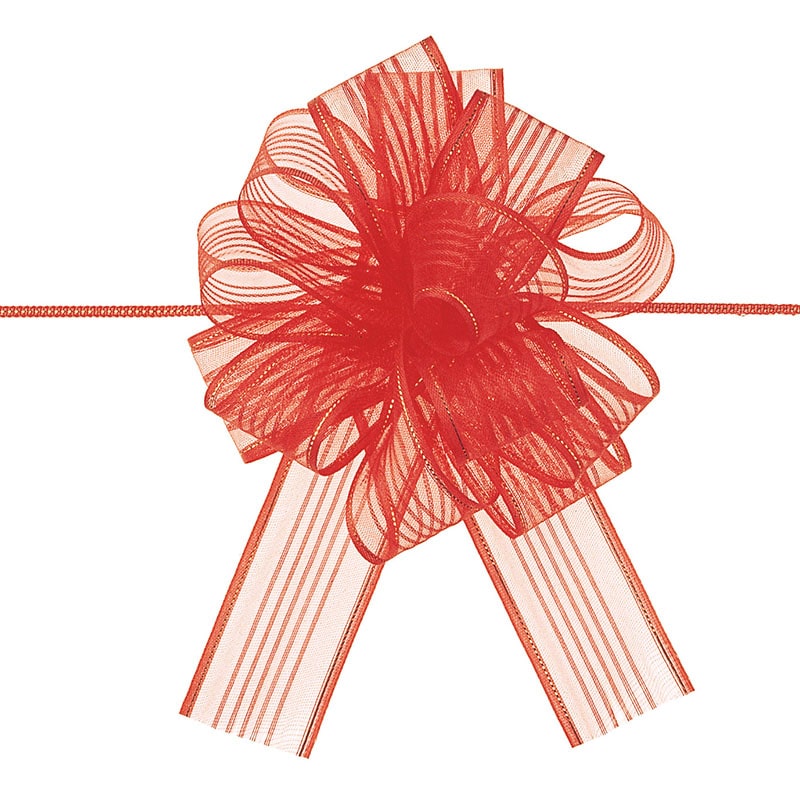 東京リボン ワンタッチリボン シュット 44030 36×20 #1 アカ 1巻(ご注文単位1巻)【直送品】