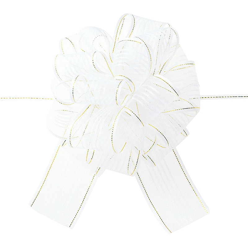 東京リボン ワンタッチリボン シュット 44030 36×20 #2 シロ 1巻(ご注文単位1巻)【直送品】