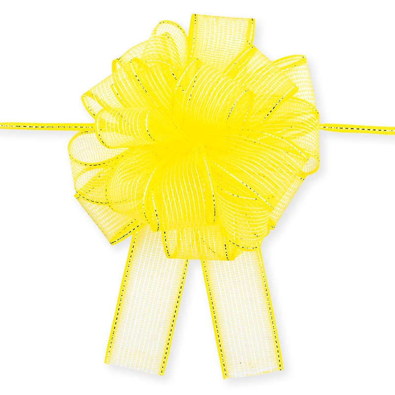 東京リボン ワンタッチリボン 44040 24×20 #2 イエロー 1巻(ご注文単位1巻)【直送品】