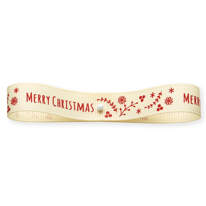 東京リボン クリスマスリボン M.C.ナチュラル 53706 13×29 #28 1巻(ご注文単位1巻)【直送品】