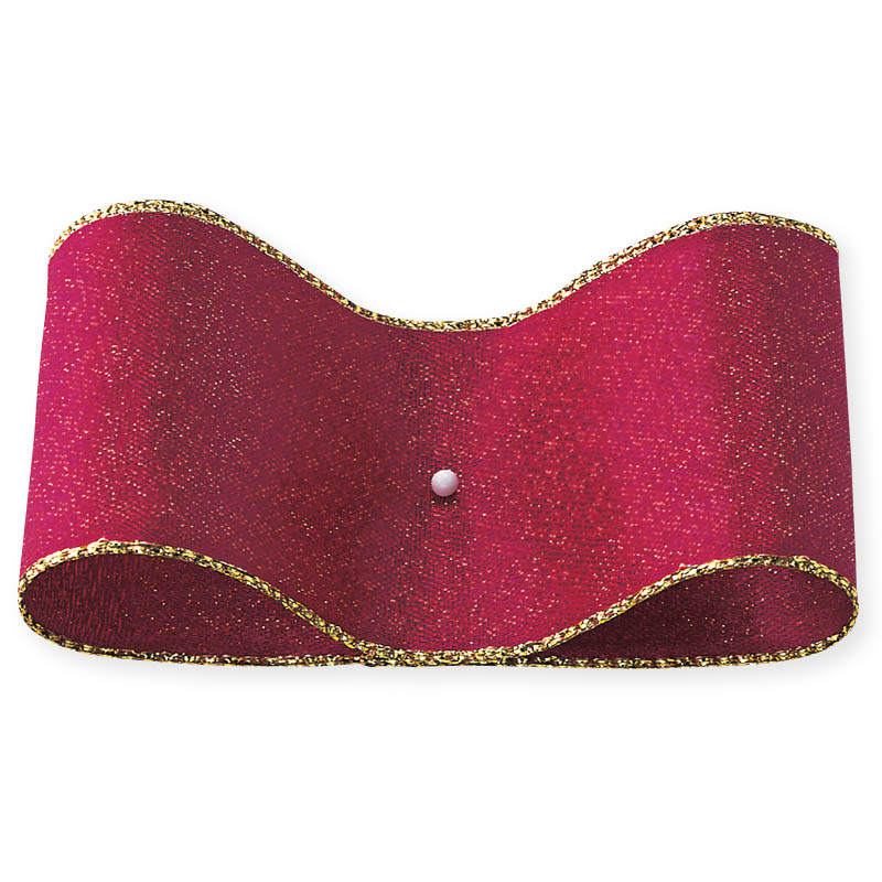 東京リボン ワイヤー入リボン SUラメダブルサテン 50500 38×9 #3 1巻(ご注文単位1巻)【直送品】