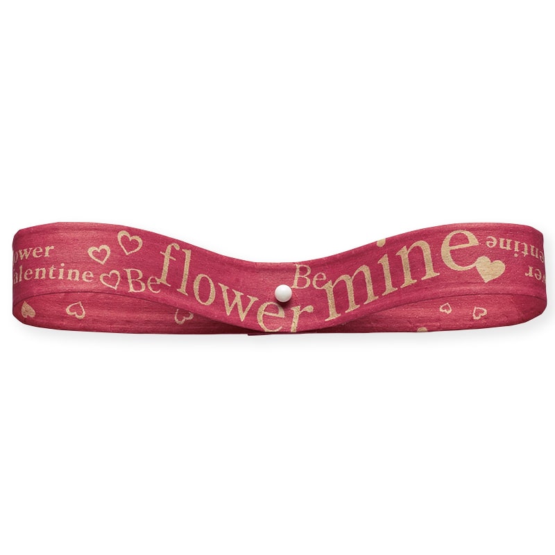 東京リボン リボン　パピエ・フラワーバレンタイン　59558 12×50 #2 1巻（ご注文単位1巻）【直送品】