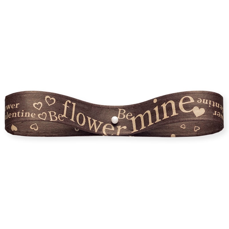 東京リボン リボン　パピエ・フラワーバレンタイン　59558 12×50 #30 1巻（ご注文単位1巻）【直送品】