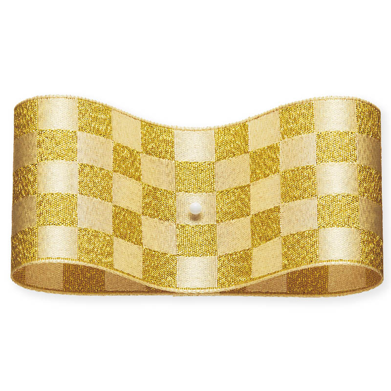 東京リボン リボン 金市松 51702 38×20 #3 1巻(ご注文単位1巻)【直送品】