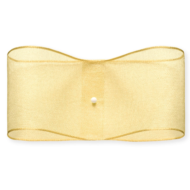 東京リボン ワイヤー入リボンSUプレーンオーガンジー50007 38×15 #43 1巻（ご注文単位1巻）【直送品】