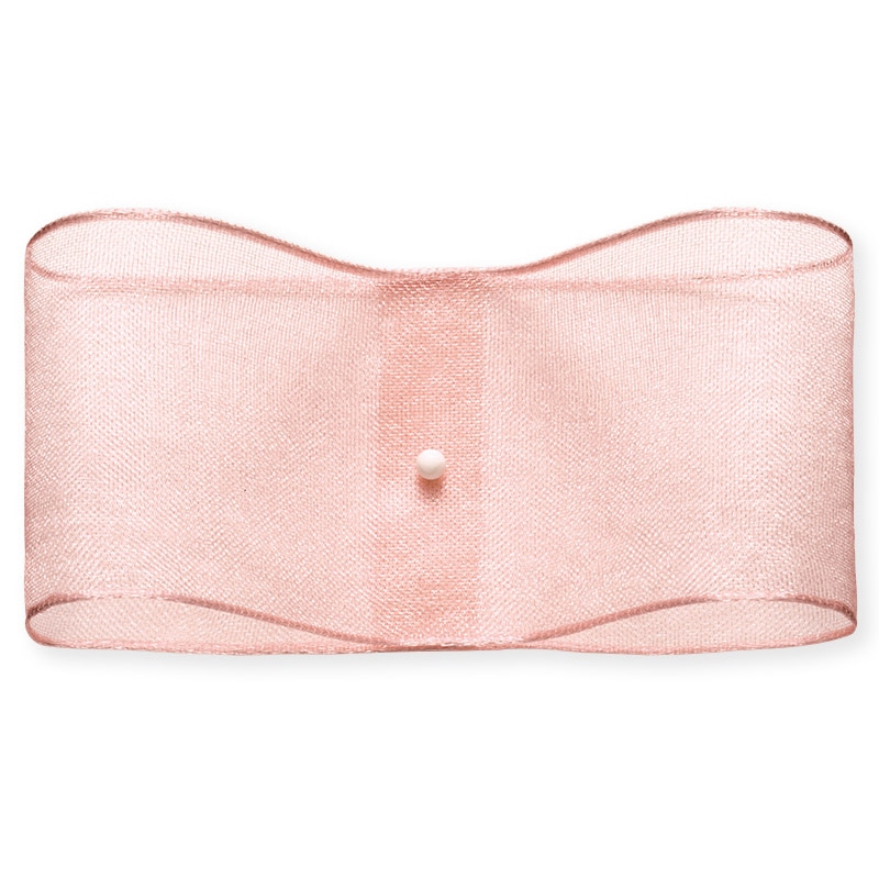 東京リボン ワイヤー入リボンSUプレーンオーガンジー50007 38×15 #64 1巻（ご注文単位1巻）【直送品】