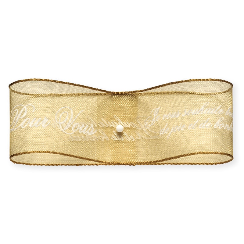 東京リボン リボン　オーガンジーレター　54802 25×9 #32 1巻（ご注文単位1巻）【直送品】