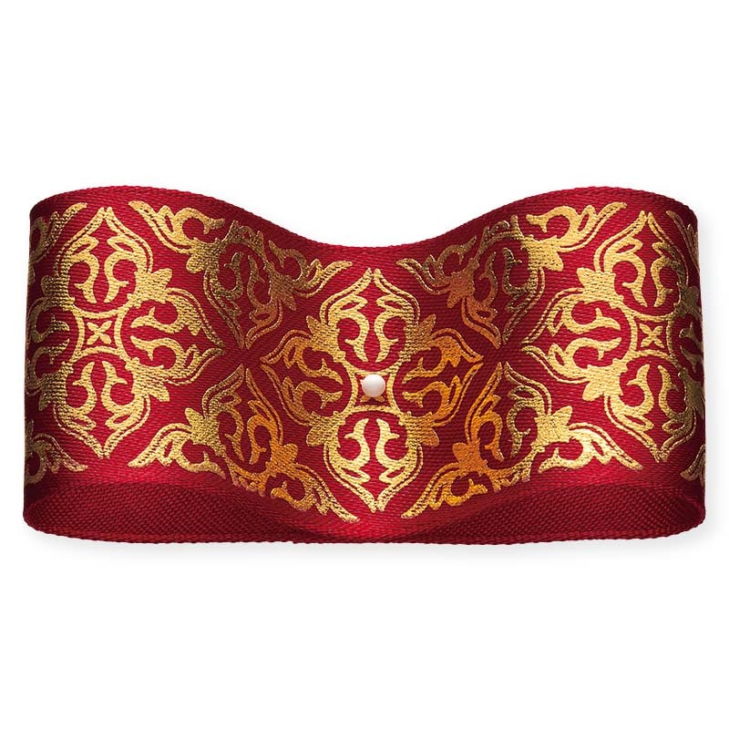 東京リボン ワイヤー入リボン　SUダマスク　50116 38×9 #47 1巻（ご注文単位1巻）【直送品】