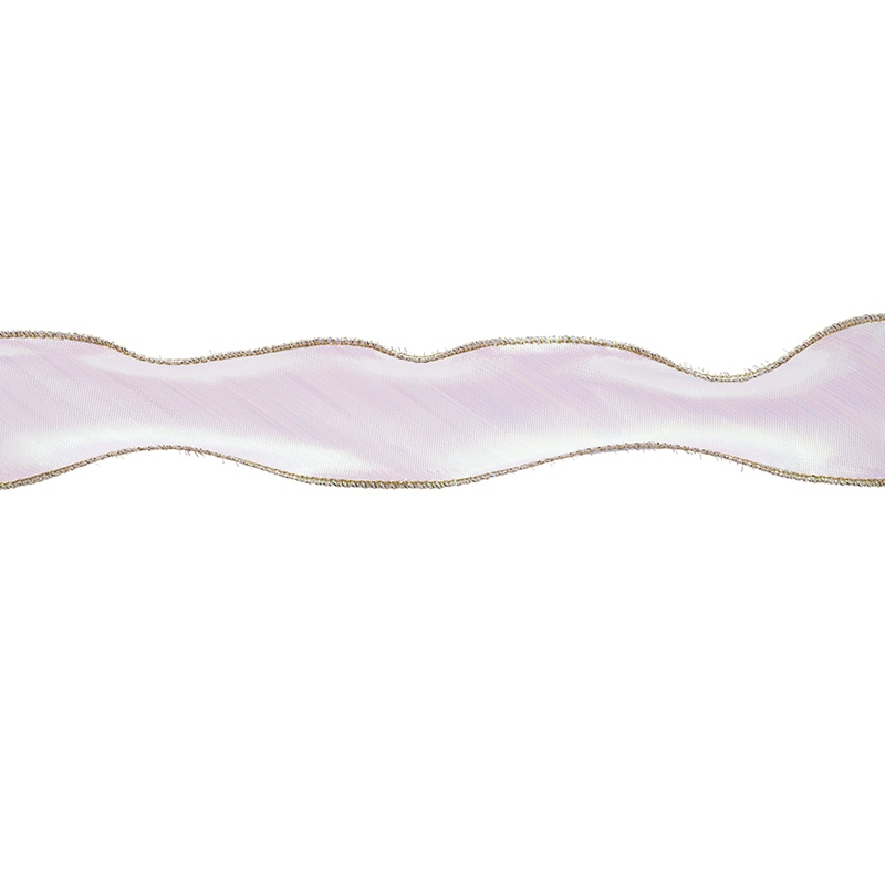 東京リボン リボン　カーリーゴールドオーガンジー　50022 40×14 #502 1巻（ご注文単位1巻）【直送品】