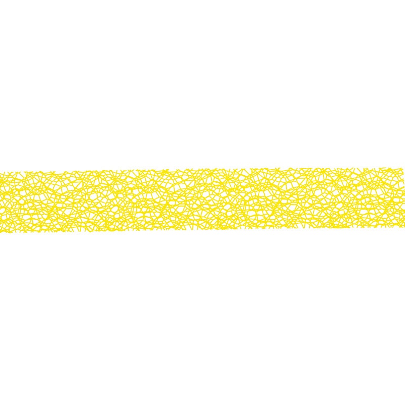 東京リボン リボン　ファインウェブ　50025 38×15 #11　イエロー 1巻（ご注文単位1巻）【直送品】