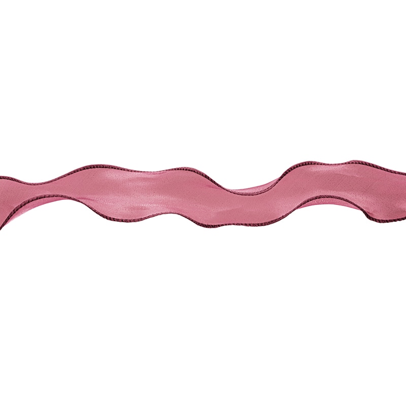 東京リボン リボン　カーリーオーガンジー　50107 40×10 #11　ワイン 1巻（ご注文単位1巻）【直送品】