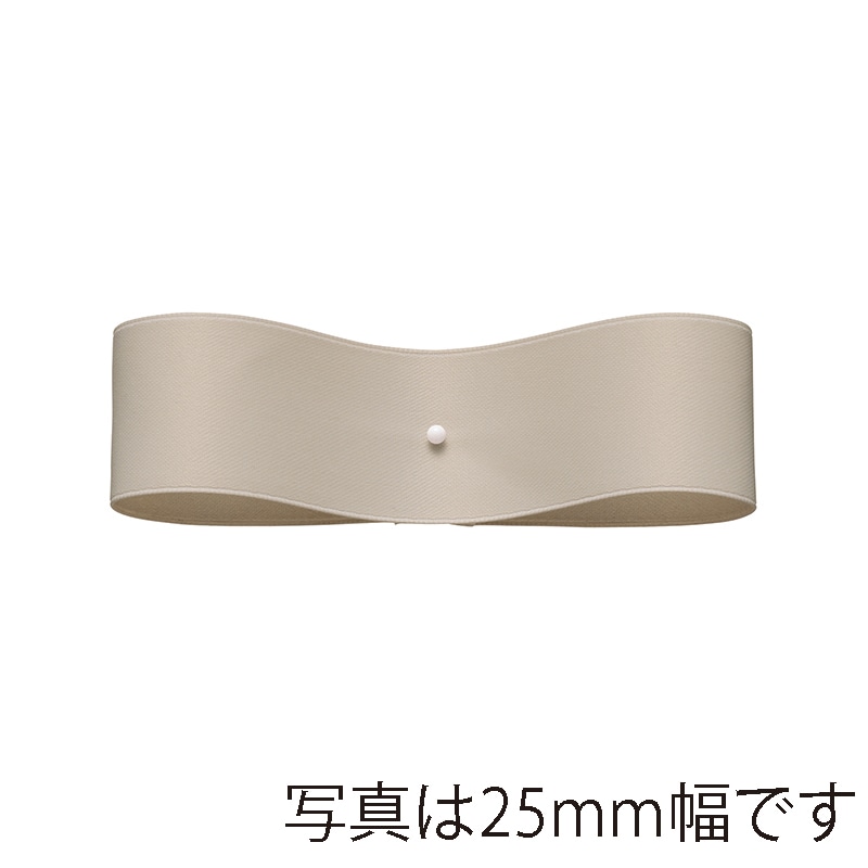 東京リボン リボン　サテンプルミエ　50031 13×50 #24　サンドベージュ 1巻（ご注文単位1巻）【直送品】