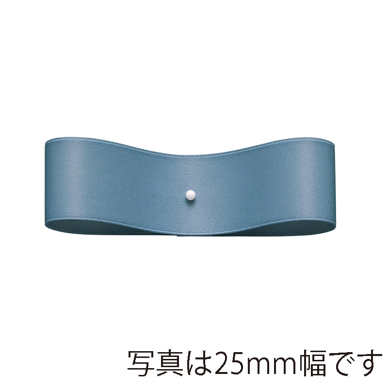 東京リボン リボン　サテンプルミエ　50031 13×50 #35　ミストブルー 1巻（ご注文単位1巻）【直送品】